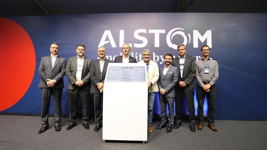 Alstom inaugurates expansion of its train manufacturing facility in Taubaté, Brazil